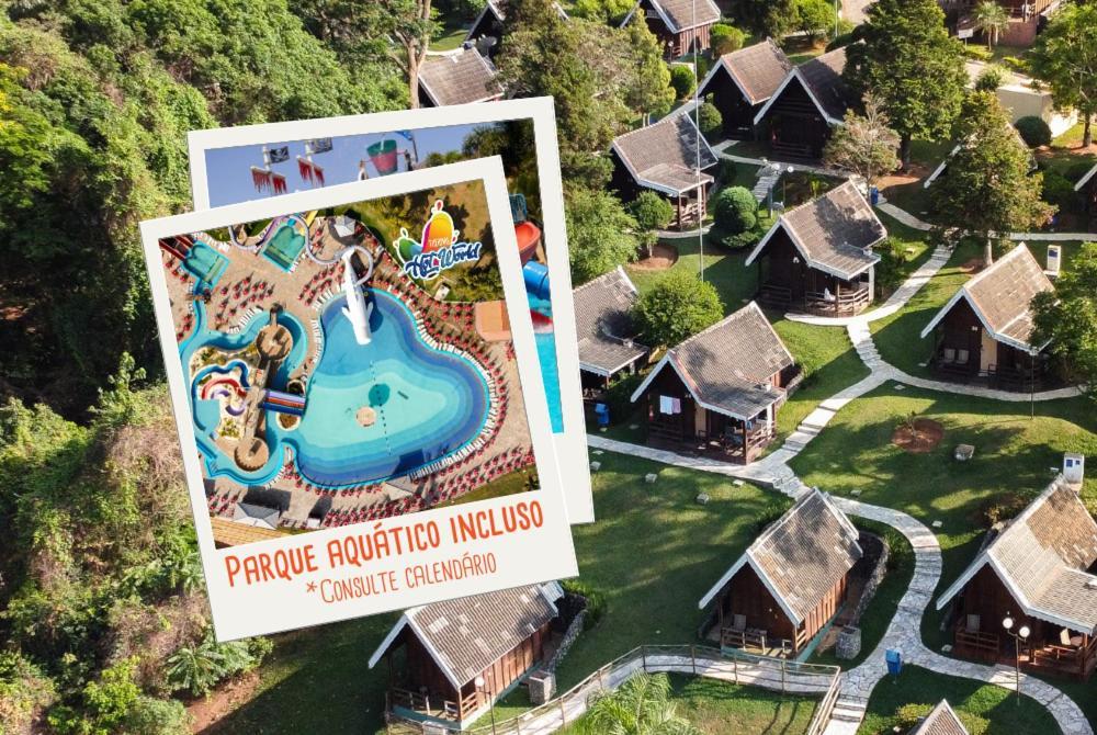 Cabana'S Hotel - Thermas Hot World Monte Sião Εξωτερικό φωτογραφία